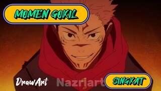 BERAMBUT PINK MELAWAN YANG LEBIH KUAT DARI DIA?!! || Drawing Art Sukuna