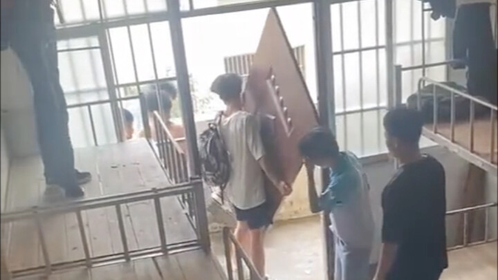 Graduated—check out what the guys in the dorm are up to 😂