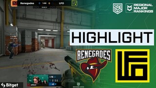 [HIGHLIGHTS] LFO VS RENEGADES | GROUP STAGE | PGL MAJOR ANTWERP 2022 ASIA RMR