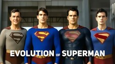 Superman's Evolution (1948–2025) #superman #dc