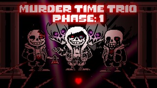 【60FPS动画】[最终预告！] 三重邪骨困难模式一阶段！！Murder Time Trio Hardmode Phase: 1！