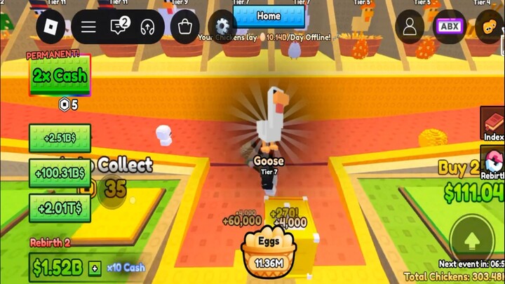 🐣Meet our feathered friend l Chicken Farm l Roblox