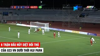 6 Trận Đấu U22+23 VN Hủy Diệt Đối Thủ Dưới Thời Park Hang Seo Xứng Danh Ông Vua ĐNÁ| Khán Đài Online