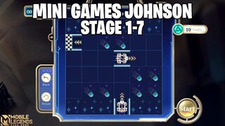 MINI GAME EVENT SKIN JOHNSON STARBLAZER GRATIS STAGE 1-7 MOBILE LEGENDS