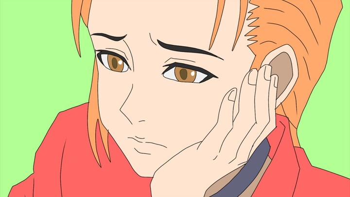 Menggambar muka emak Gon yg lagi cemas cantik (versi clay di akhir)