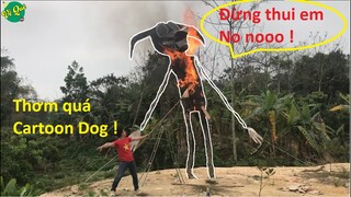 CARTOON DOG QUỶ CHÓ HOẠT HÌNH NGOÀI ĐỜI THẬT SẼ THẾ NÀO