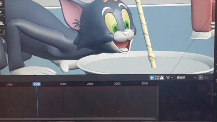 做了一小段猫和老鼠，先给你们看一下，肝了我一个月时间