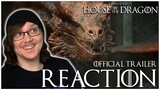 HOUSE OF THE DRAGON Official Trailer REACTION! HBO Max | Game of Thrones