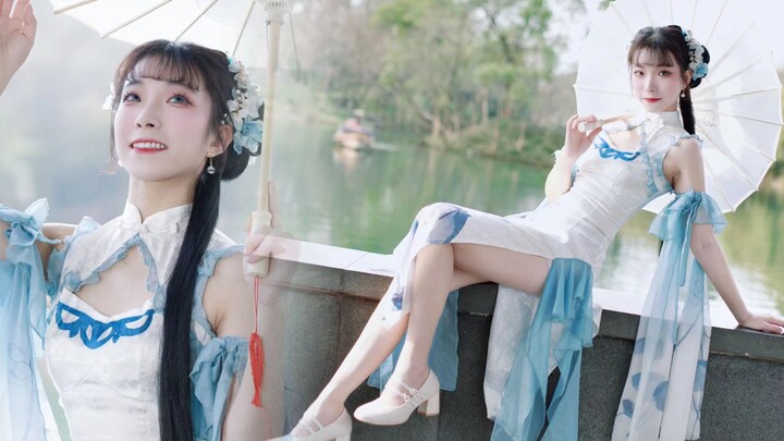 这一眼，我便到了江南 | 旗袍美人舞蹈一镜到底