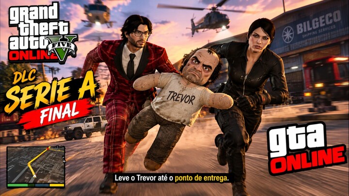 💯🔥🛑GTA V online DLC SERIE A ps4