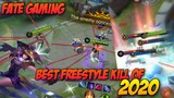BEST OF FATE GAMING FREESTYLE KILL 2020 || COMPILATION || MLBB || FATE