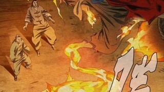 The man who plays with fire is the most handsome!