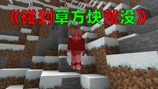 《If you step on the grass block, you will die》