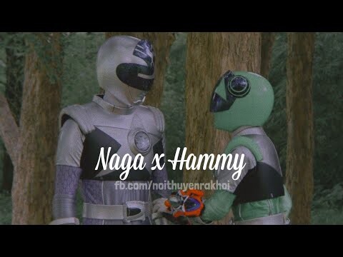 Kyuranger •『Naga x Hammy』 -  Hebitsukai Silver x Chameleon Green