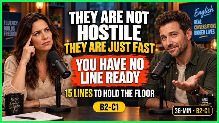 The Difficult Person Who Always Catches Your English Off Guard | 36-Minute English Podcast (B2-C1)