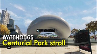 Centurial Park Stroll (Chicago) | Just Walking in Watch Dogs