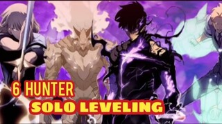 6 HUNTER TERKUAT DI SOLO LEVELING. Sung Jin Woo