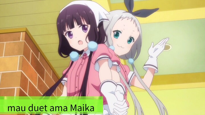 #KompetisiKreasiUnggahan6, karyawan baru ini ngajak Maika jadi idol