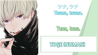 Inumaki Toge : impression + simple JVA  -  [Voice Acting Practice]