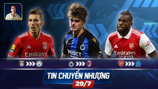 TIN CHUYỂN NHƯỢNG 29/7: MAN CITY NHẮM GRIMALDO; SAO BỈ MUỐN ĐẾN MILAN; NUNO TAVARES TỚI MARSEILLE