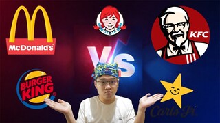 BURGER MANA YANG PALING DEWA?! | BURGER REVIEW! | SPECIAL 1500 SUBS!!