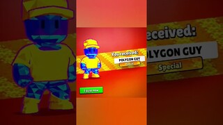 How To Get Free Polygon Guy Special Skin? #shorts #gaming #stumbleguys