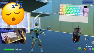 SteelSeries Apex Pro TKL ASMR Chill😴Fortnite 1v1 Piece Control Gameplay🏆