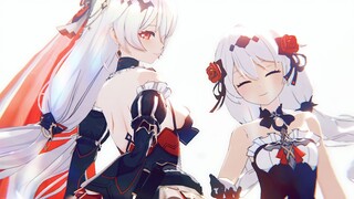 [崩坏3/MMD] 你就是照进我生命里的光，人类 // 勾指起誓  [月下初拥]