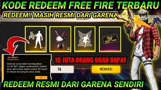 KODE REDEEM FREE FIRE TERBARU 16 JULI 2022 HARI INI