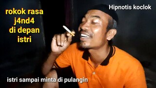 Prank koclok hipnotis suami bikin istri patah hati lucu banget bikin ketawa ngakak