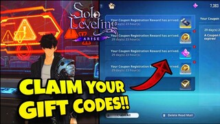 ALL ACTIVE REDEEM CODES in Solo Leveling: Arise (April 2024)