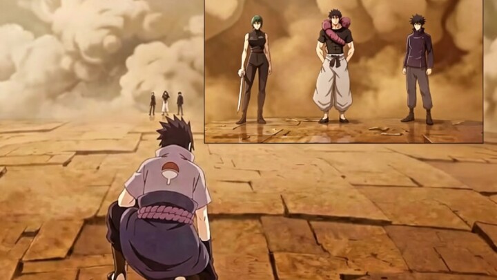 Sasuke vs. three opponents—whom do you think will win?