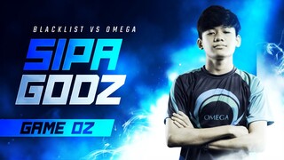 SIPA NI HADJI | OMEGA VS BLACKLIST GAME 1| MPL PH S8 PLAYOFFS REACTION