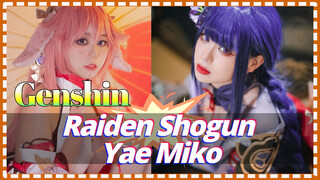 Raiden Shogun x Yae Miko