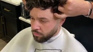 Mái tóc ảnh hưởng lớn đến nhan sắc của đàn ông như thế nào... nhìn trước sau chỉ khác nhau chừng chụ