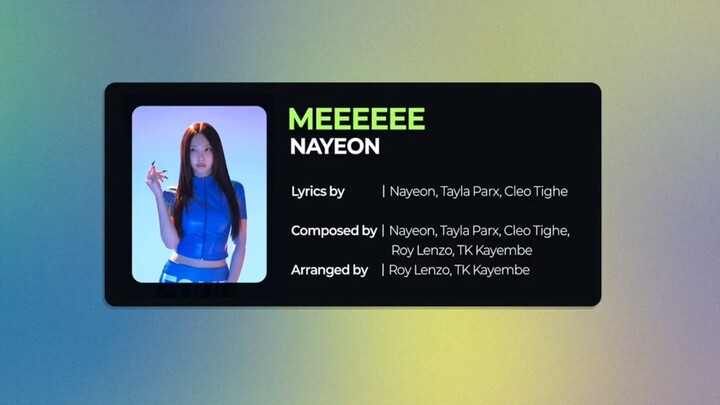 ทีเซอร์เพลงโซโล่ของสมาชิกทั้งเก้าคนของทไวซ์🎉