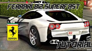 How to make a Ferrari 812 Superfast in Car Parking Multiplayer