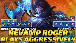 REVAMP ROGER PLAYS AGGRESSIVELY