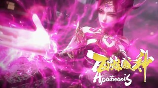 【百炼成神2 ApotheosisS2】EP62 针尖麦芒！罗征华天命纷纷觉醒超强剑意，打成平手，罗征唤出剑灵妖夜，双剑合璧，力战华天命与妹妹重聚！