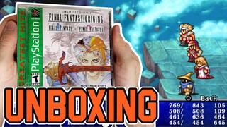 Final Fantasy Origins (PS1) (Final Fantasy I + Fantasy II) Unboxing