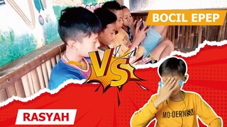 BOCIL SOLO VS SQUAD! RASYAH AUTO DIBANTAI SAMA VIEWERS BOCIL WKWK!! NGAJAKIN BY ONE MALAH PAKE BOOM!