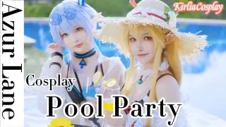 [Cosplay] [Azur Lane] Tiệc bể bơi Azur Lane
