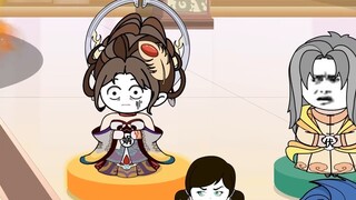[Seven Daughters in Chaos 2] Fighting for the Cushion in Zixiao Palace, Xuan Yingxue kicks Zhunti aw