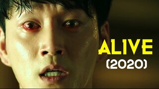 ALIVE (2020) Explained In Hindi | Korean Zombie Thriller/Horror In Hindi