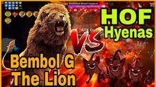 Bembol G The Lion vs  HOF hyenas | mir4