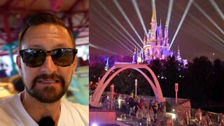 Very Rainy Magic Kingdom Night! | Updated Fireworks, Tron Testing & Watching Fireworks From TTA!