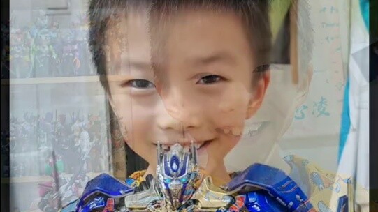 I hope he had a happy childhood too.