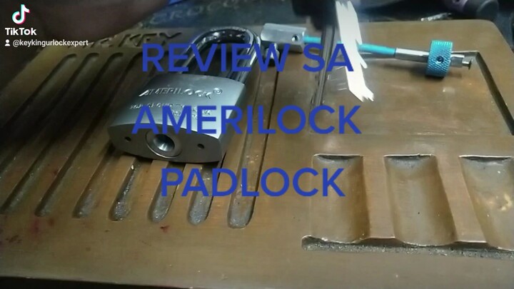 review sa amerilockpadlock visit my yt to watch