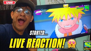 NARUTO ON SONY YAY 😍! LIVE REACTION