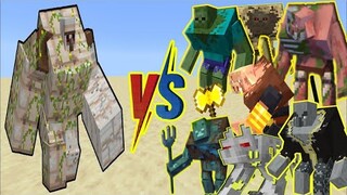 Mutant Iron Golem VS Mutant Creatures MUTANT IRON GOLEM VS MUTANT HUSK MUTANT IRON GOLEM VS DROWNET